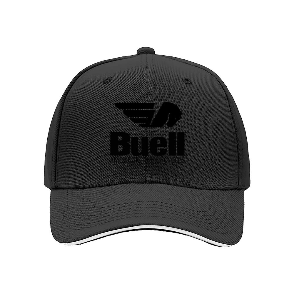 Buell Logo Baseball Cap Men Women Gift Hat Motorcycle Style - Image 3