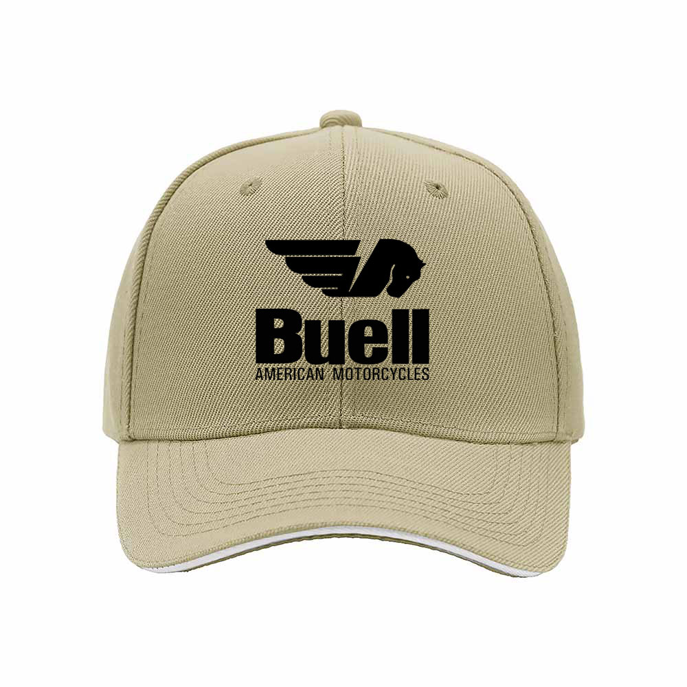 Buell Logo Baseball Cap Men Women Gift Hat Motorcycle Style - Image 4