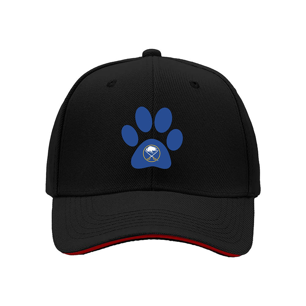 Blue Paw Print Baseball Cap for Men Women Gift Outdoor Wear