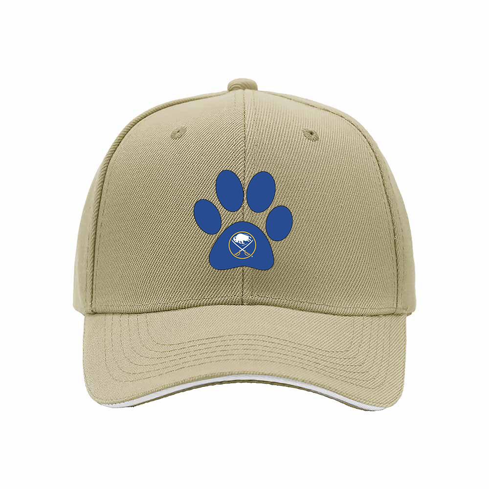 Blue Paw Print Baseball Cap for Men Women Gift Outdoor Wear - Image 4