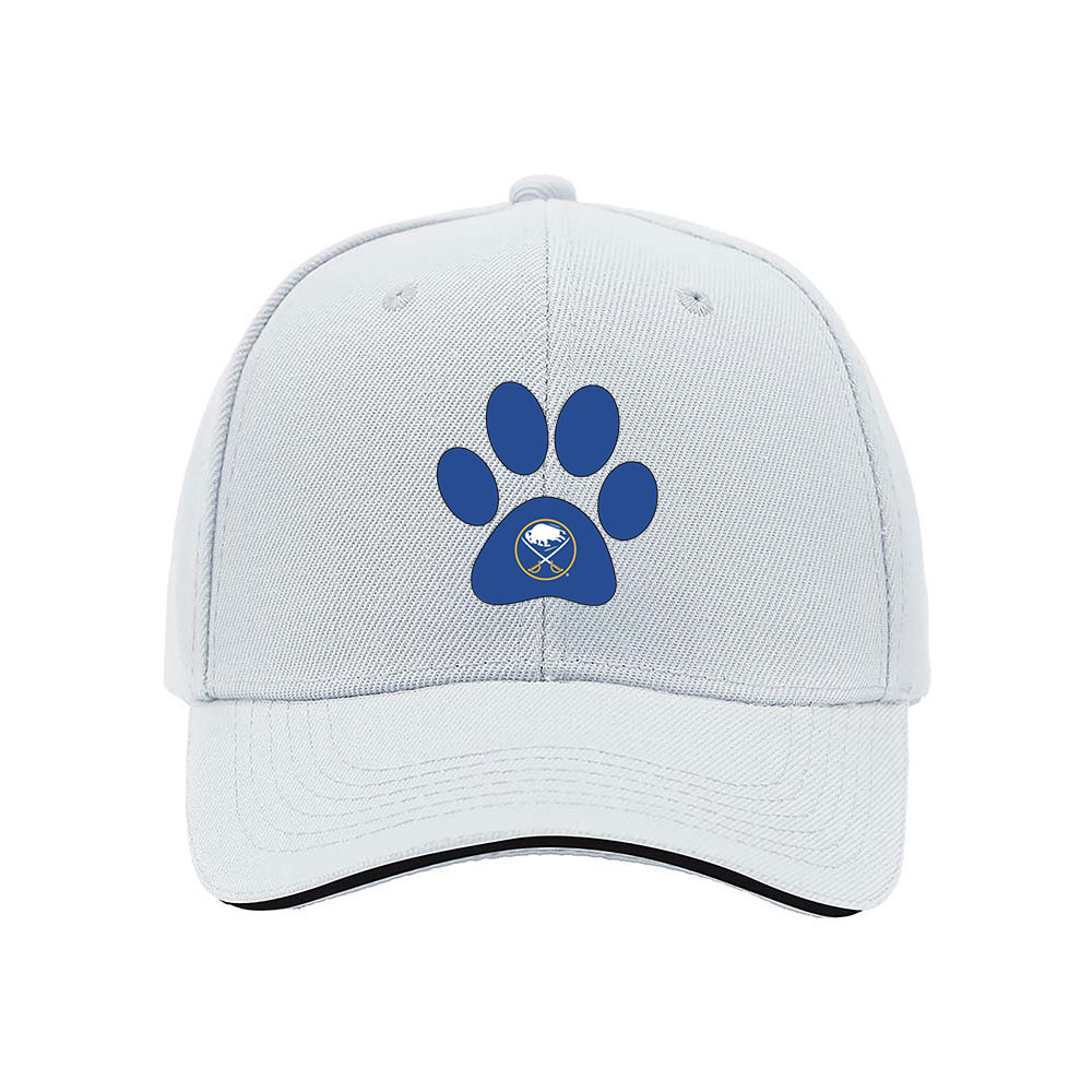 Blue Paw Print Baseball Cap for Men Women Gift Outdoor Wear - Image 5