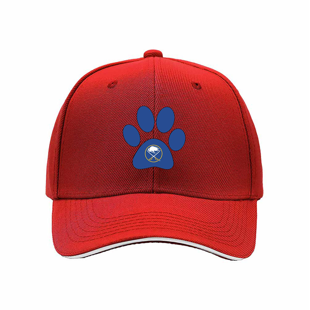 Blue Paw Print Baseball Cap for Men Women Gift Outdoor Wear - Image 6