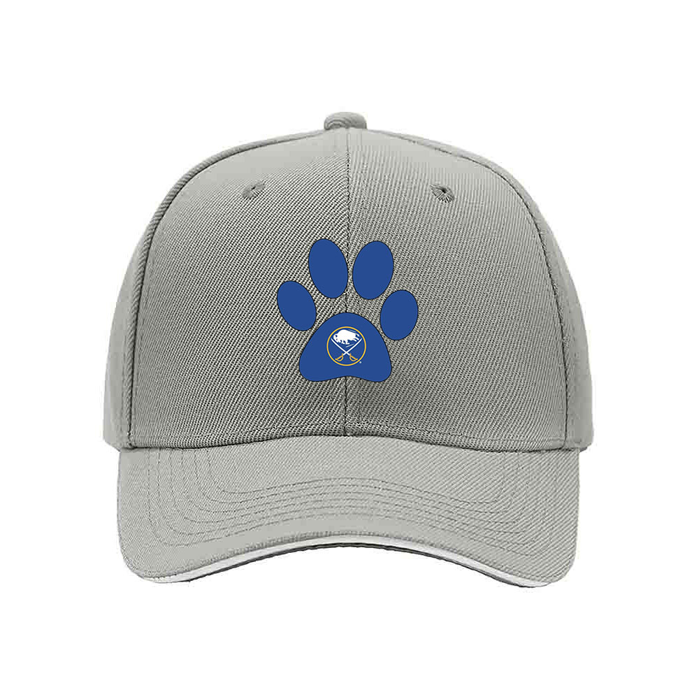 Blue Paw Print Baseball Cap for Men Women Gift Outdoor Wear - Image 7