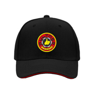 Black Baseball Cap with Ultimo Cemoto Logo for Men Women Casual Gift Wear