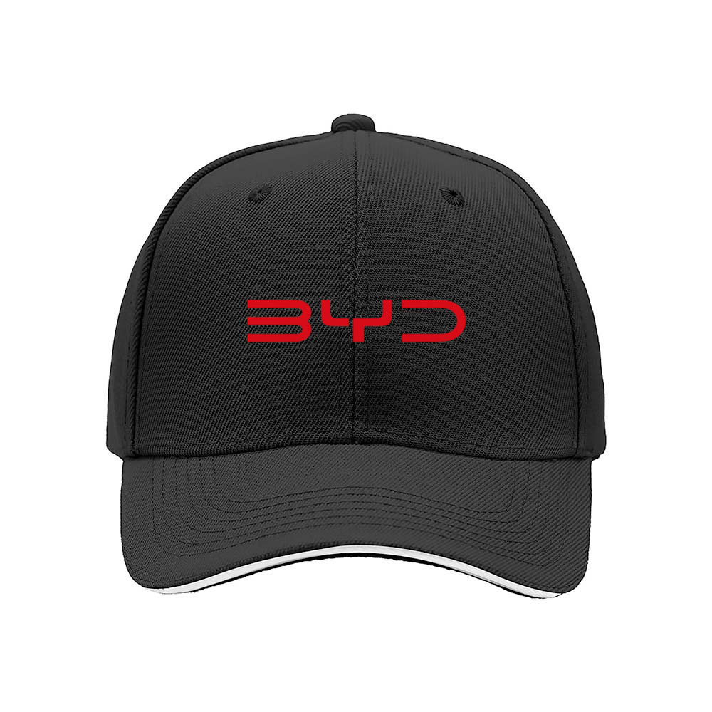BYD Logo Baseball Cap Men Women Fashion Gift Hat - Image 3