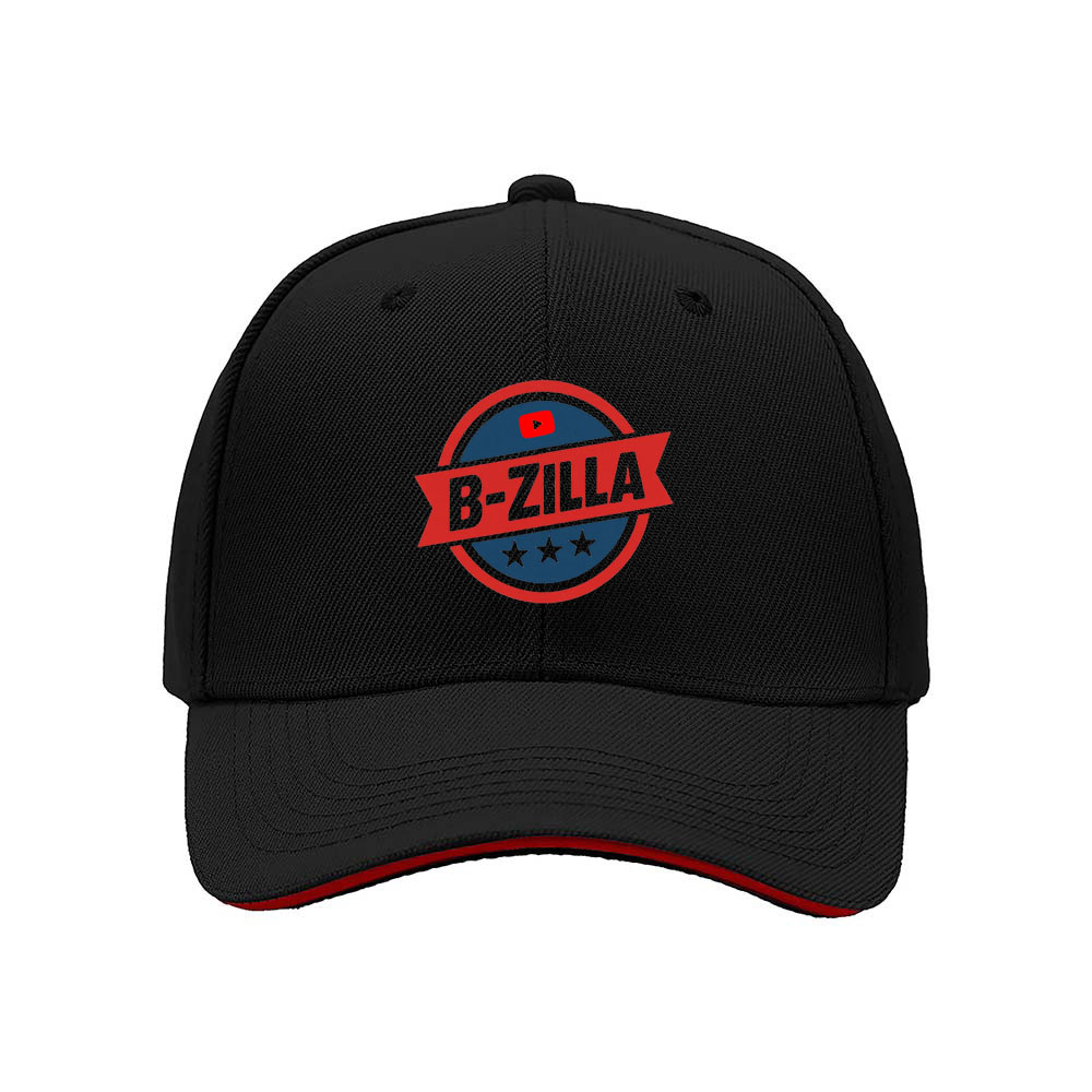 B Zilla Logo Baseball Cap Men Women Fashion Gift Hat