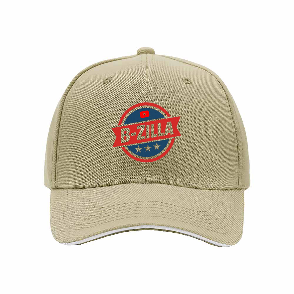 B Zilla Logo Baseball Cap Men Women Fashion Gift Hat - Image 4