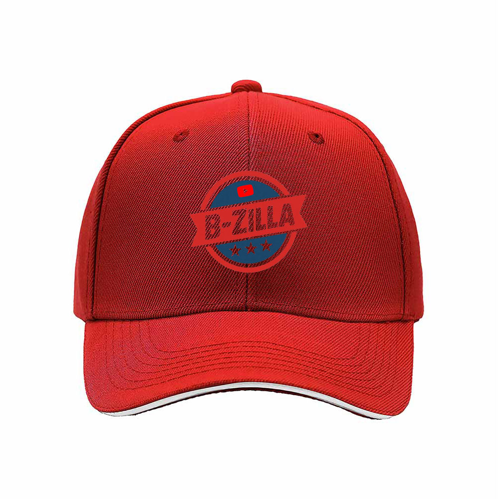 B Zilla Logo Baseball Cap Men Women Fashion Gift Hat - Image 6
