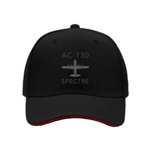 AC 130 Spectre Aircraft Men's Baseball Cap Gift for Aviation Enthusiasts