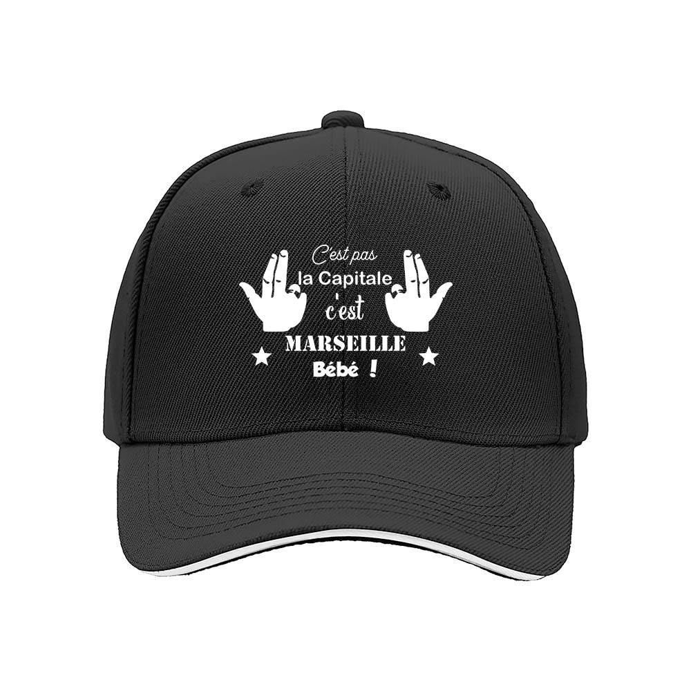 Marseille Pride Baseball Cap Men Women Gift City Love Hat - Image 3