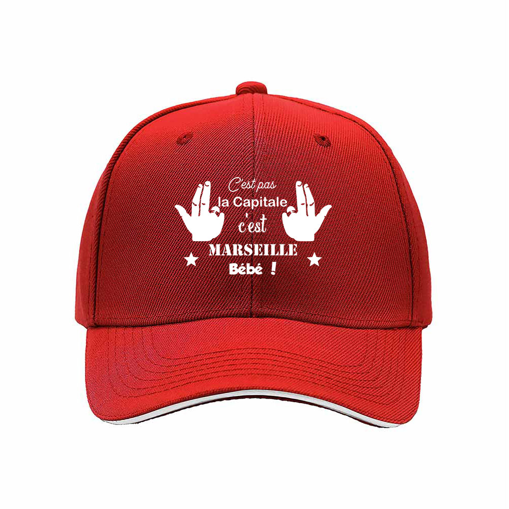 Marseille Pride Baseball Cap Men Women Gift City Love Hat - Image 6
