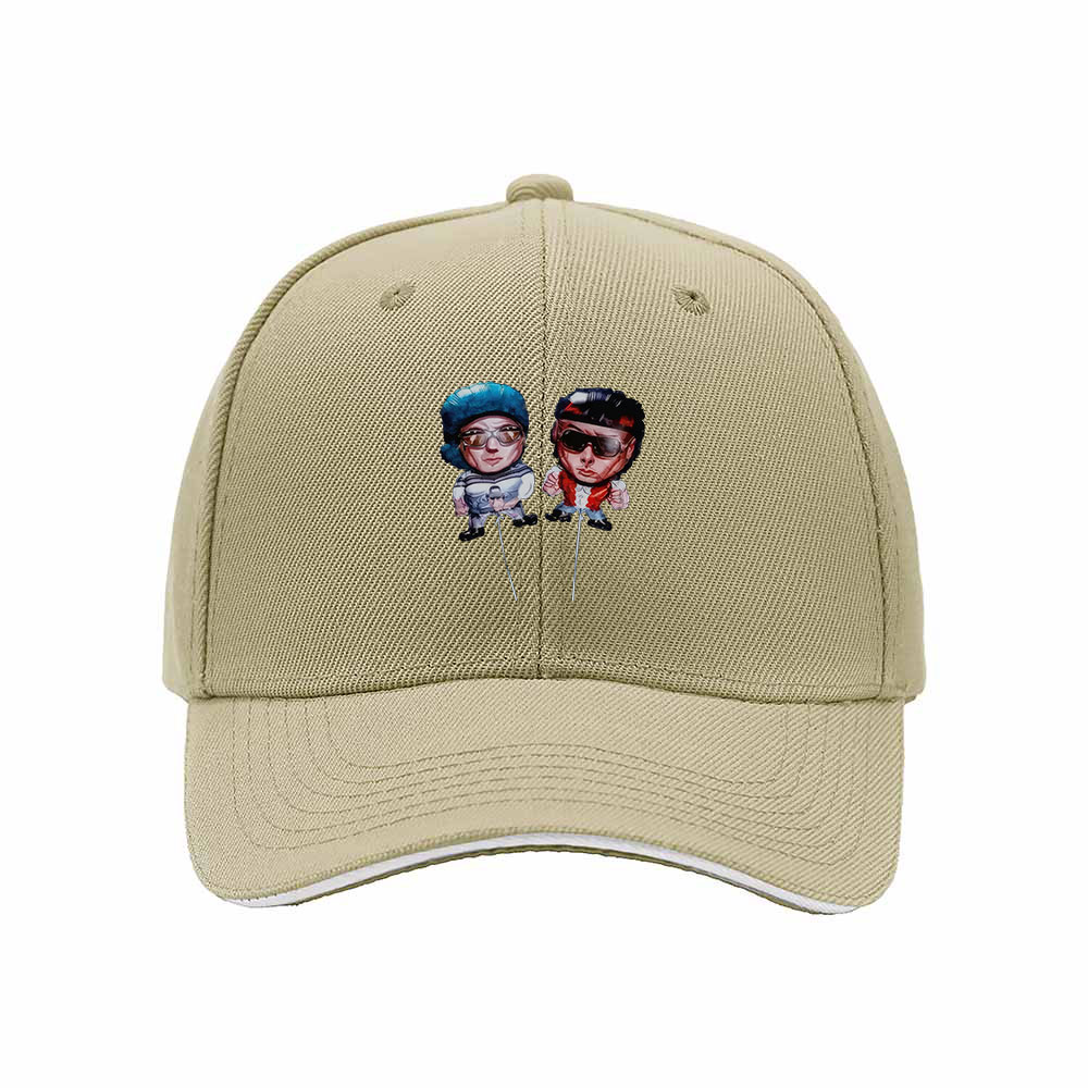 Men's Women's Baseball Cap Cartoon Couple Embroidered Hat Gift - Image 4