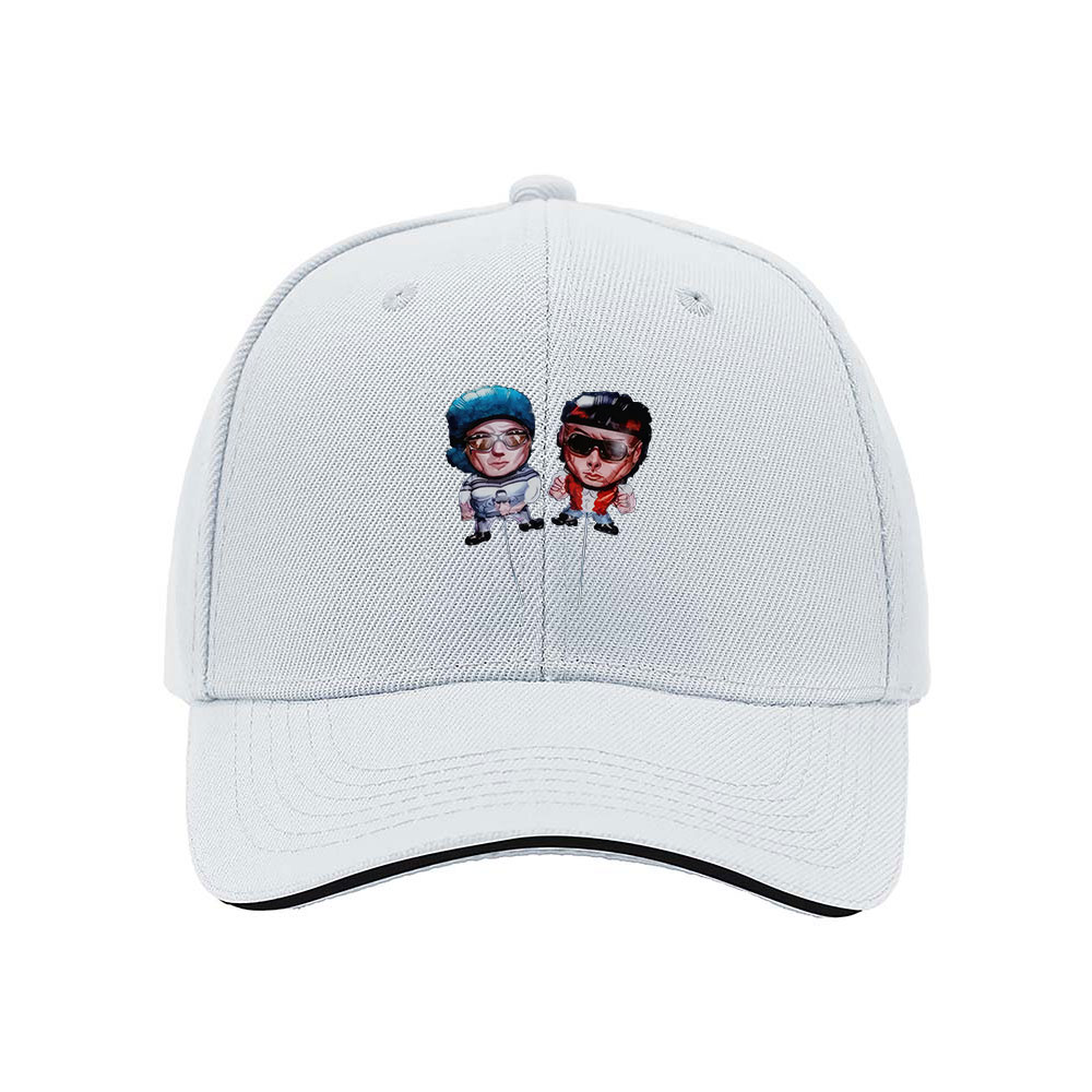 Men's Women's Baseball Cap Cartoon Couple Embroidered Hat Gift - Image 5