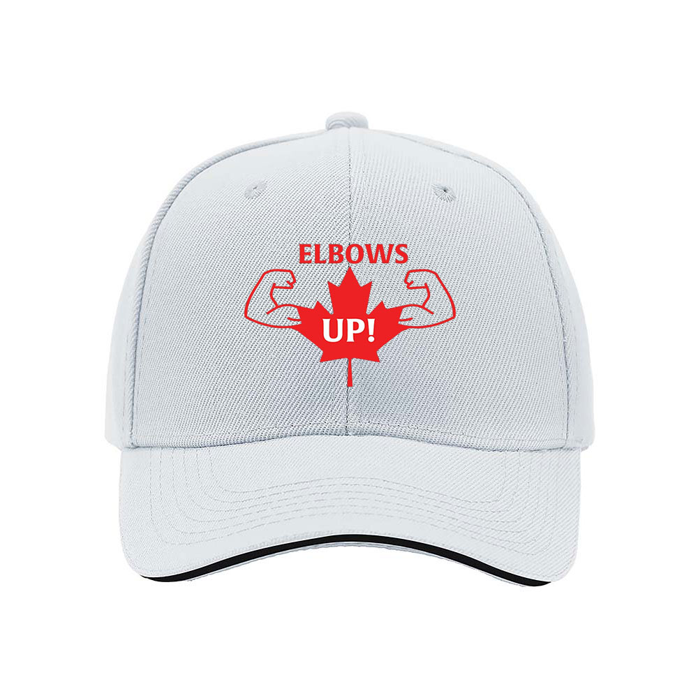 Elbows Up Canada Maple Leaf Baseball Cap Men Women Gift - Image 5