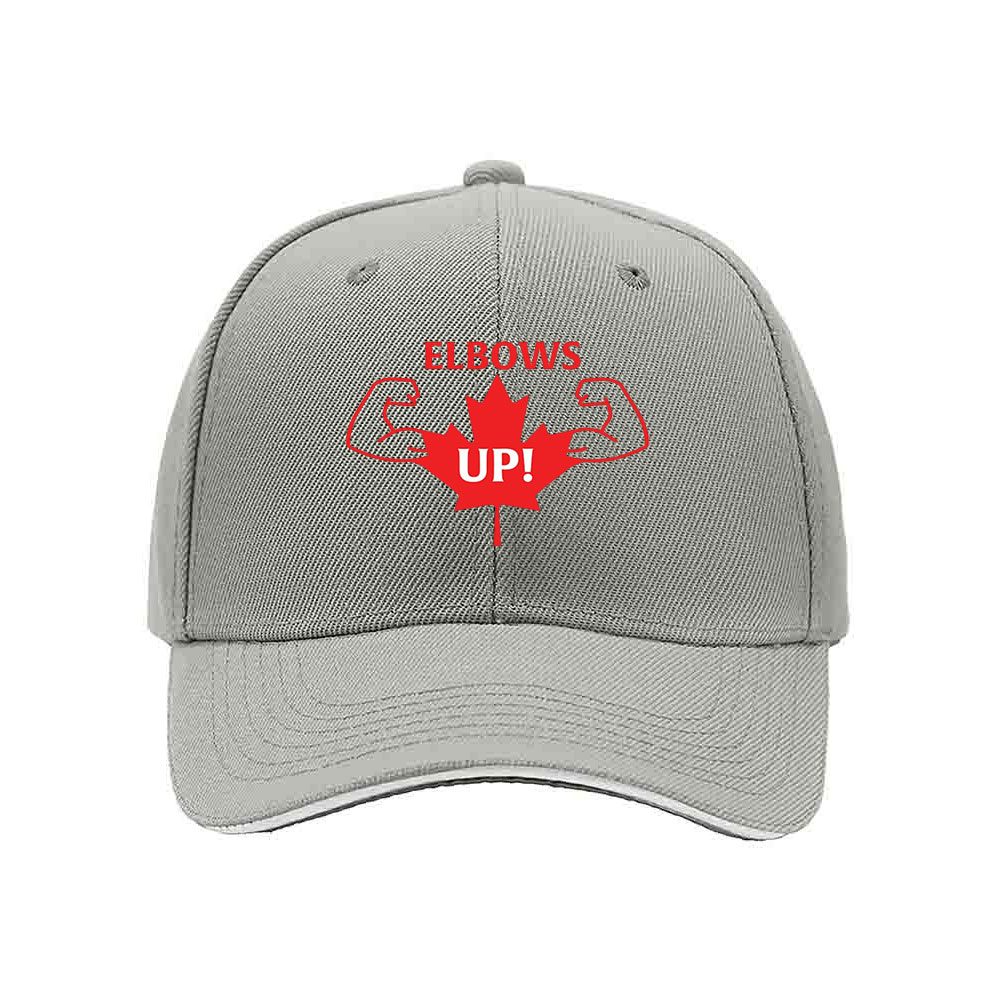 Elbows Up Canada Maple Leaf Baseball Cap Men Women Gift - Image 7