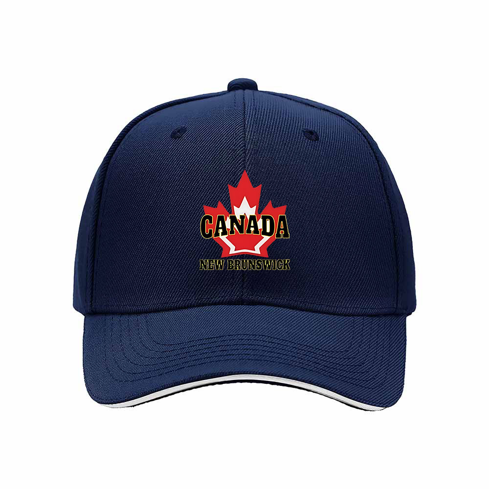 Canada Maple Leaf New Brunswick Baseball Cap Men's Women's Gift - Image 2