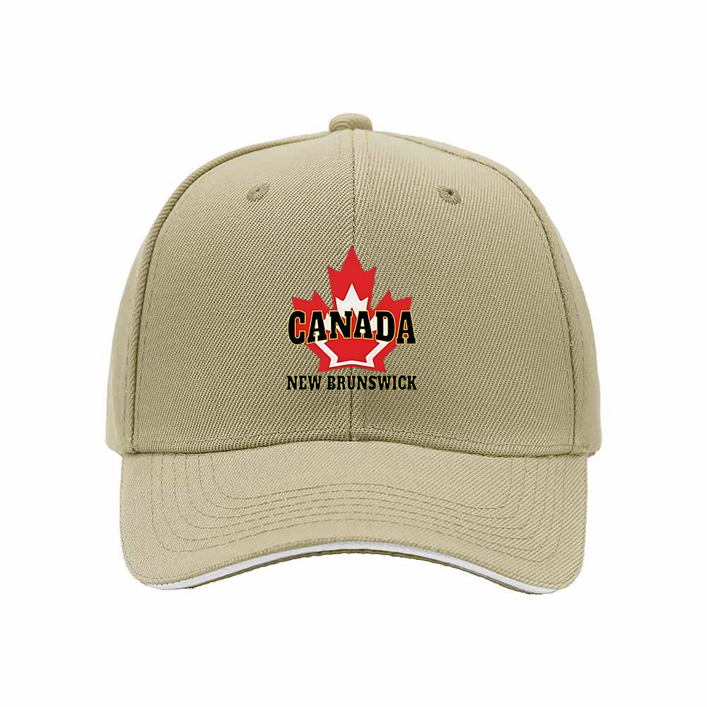 Canada Maple Leaf New Brunswick Baseball Cap Men's Women's Gift - Image 4
